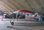 G-ECUB @ EGLM - Parked and covered in the hangar at White Waltham, Berkshire - by Chris Holtby