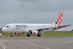 EC-NQN @ EGSH - Removed from spray shop with Volotea Airlines colour scheme. - by keithnewsome
