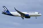 SX-DNC @ LOWW - Aegean Airlines Airbus A320 - by Thomas Ramgraber