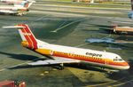 N510 @ KLGA - Empire F28 arriving at its assigned gate - by FerryPNL