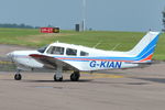 G-KIAN @ EGSH - Arriving at Norwich from Elstree. - by keithnewsome