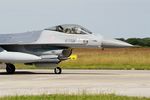 J-008 @ LFRJ - General Dynamics F-16AM Fighting Falcon, Taxiing to flight line, Landivisiau Naval Air Base (LFRJ) Tiger Meet 2017 - by Yves-Q