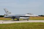 J-008 @ LFRJ - General Dynamics F-16AM Fighting Falcon, Taxiing to flight line, Landivisiau Naval Air Base (LFRJ) Tiger Meet 2017 - by Yves-Q