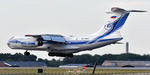 RA-76511 @ KPSM - low over the runway - by Topgunphotography