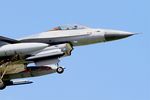 J-016 @ LFRJ - General Dynamics F-16AM Fighting Falcon, On final rwy 08, Landivisiau Naval Air Base (LFRJ) Tiger Meet 2017 - by Yves-Q