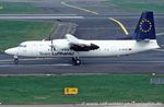 D-AFKK @ EDDL - Fokker 50 F27 Mark 050 - 3T KIS Contactair 'Team Lufthansa' - 20205 - D-AFKK - 25.03.1997 - DUS - by Ralf Winter