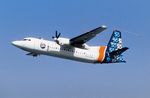 PH-OSO @ EHAM - Flight test by Fokker of its 1st prototype Fk50 - by FerryPNL