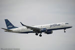 N284JB @ KEWR - Embraer 190AR (ERJ-190-100IGW) Sincerely Blue - JetBlue Airways  C/N 19000144, N284JB