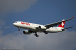 HB-JHG @ KJFK - Airbus A330-343 - Swiss International Air Lines  C/N 1101, HB-JHG