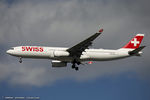 HB-JHG @ KJFK - Airbus A330-343 - Swiss International Air Lines  C/N 1101, HB-JHG