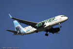 N238FR @ KEWR - Airbus A320-214 - Frontier Airlines  C/N 7458, N238FR