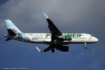 N238FR @ KEWR - Airbus A320-214 - Frontier Airlines  C/N 7458, N238FR