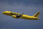 N643NK @ KEWR - Airbus A320-232 - Spirit Airlines  C/N 6616, N643NK