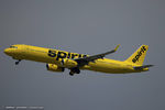 N673NK @ KEWR - Airbus A321-231 - Spirit Airlines  C/N 7395, N673NK