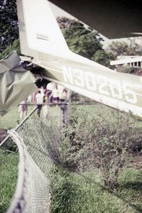 N30205 - this plane crashed in my backyard in 1971 - by tux macauley