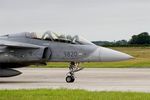 9820 @ LFRJ - Saab JAS-39D Gripen, Taxiing to flight line, Landivisiau Naval Air Base (LFRJ) Tiger Meet 2017 - by Yves-Q