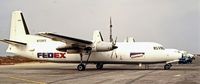 N728FE @ EBBR - scan from slide - by Joannes Van Mierlo