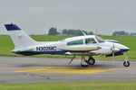 N302MC @ EGSH - Leaving Norwich for Southend. - by keithnewsome