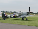 G-CTIX @ EGSU - Parked at Duxford - by Chris Holtby