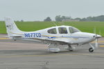 N677CD @ EGSH - Leaving Norwich for Fairoaks. - by keithnewsome