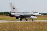 FA-69 @ LFRJ - SABCA F-16AM Fighting Falcon, Taxiing to flight line, Landivisiau Naval Air Base (LFRJ) Tiger Meet 2017 - by Yves-Q
