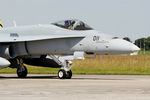 J-5011 @ LFRJ - McDonnell Douglas FA-18C Hornet, Taxiing to flight line, Landivisiau Naval Air Base (LFRJ) Tiger Meet 2017 - by Yves-Q