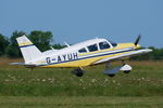 G-AYUH @ EGSV - Departing from Old Buckenham. - by Graham Reeve