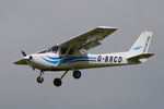 G-BRCD @ EGSH - Landing at Norwich. - by Graham Reeve