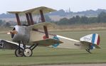 G-BWRA @ EGSU - Parked at Duxford - by Chris Holtby