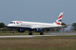 G-LCAF @ EGJB - Arrival at Guernsey from London City - by alanh