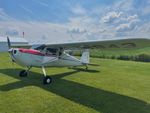 N76843 @ 6Z6 - Stopped by to say Hello to a friend - by Floyd Taber