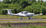 G-CBFA @ EGFH - Visiting Diamond Star. - by Roger Winser