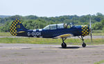 G-OUGH @ EGFH - Resident Yak-52 DOSAAF/Yellow 19. - by Roger Winser