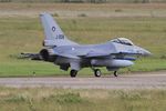 J-008 @ LFRJ - General Dynamics F-16AM Fighting Falcon, Taxiing to flight line, Landivisiau Naval Air Base (LFRJ) Tiger Meet 2017 - by Yves-Q