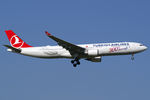 TC-LNC @ LOWW - Turkish Airlines Airbus A330-300 300th aircraft - sticker - by Thomas Ramgraber