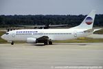 G-DHSW @ EDDK - Boeing 737-3Y0 - EE EEG Euroberlin France ex. C-FPWD - G-DHSW - 11.06.1990 - CGN - by Ralf Winter
