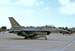 E-017 @ EGDY - E-017   General Dynamics F-16AM Fighting Falcon [6F-53] (Royal Danish Air Force) RNAS Yeovilton~G 16/07/1994 - by Ray Barber