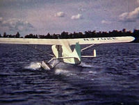 N3702E - N3702E - 1947 Aeronca 7AC Champion - Summer 1963 on Lake Bertha (near Pequot Lakes, Minnesota) - by Andrew M. Lucas