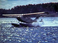 N3702E - N3702E - 1947 Aeronca 7AC Champion - Summer 1963 on Lake Bertha (near Pequot Lakes, Minnesota) - by Andrew M. Lucas