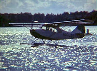 N3702E - N3702E - 1947 Aeronca 7AC Champion - Summer 1963 on Lake Bertha (near Pequot Lakes, Minnesota) - by Andrew M. Lucas