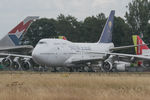 TF-AAH @ EGBP - Owned by Air Atlanta, Icelandic but operated for Saudia until withdrawal in 2020; stored at Kemble for scrapping