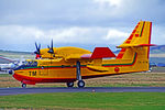 CN-ATM @ EGPE - CN-ATM   Canadair CL-415 [2079] (Moroccan Air Force) Inverness (Dalcross)~G 18/03/2014