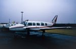 OY-BTP @ EHEH - Aalborg Air Taxi PA31 - by FerryPNL