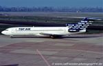 TC-IYC @ EDDL - Boeing 727-2F2(ADV) - Top Air - 21260 - TC-IYC - 15.10.1996 - DUS - by Ralf Winter