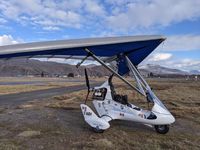 C-IABV @ CYKA - Ultralight, weight shift control, Rotax 80 hp pusher engine, Cheval 14 (14m2) wing. Max Sp 87 kn, Trim Sp 54 to 70 kn. - by Jan Nademlejnsky