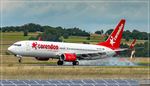 9H-CXB @ EDDR - 2014 Boeing 737-85R, c/n: 42799