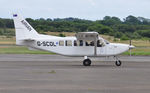 G-SCOL @ EGFH - Visiting Airvan. - by Roger Winser