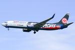 TC-SPC @ LOWW - SunExpress Boeing 737-800 Eintracht Frankfurt - livery - by Thomas Ramgraber