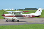 G-BBOA @ EGSH - Arriving at Norwich. - by keithnewsome