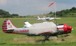 G-YAKF @ EGHP - Parked & covered at Popham - by Chris Holtby